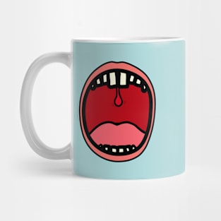 Mouth - Scream (white) Mug